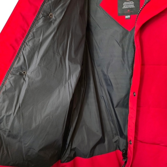 Canada Goose Men's Hooded MacMillan Parka Red XXL - Picture 7 of 16